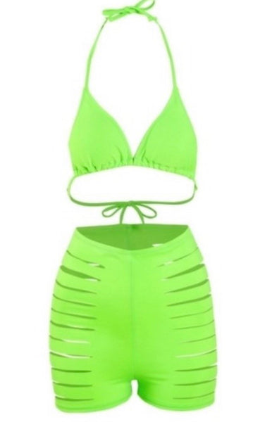 Two Piece Sides Out Swimsuit